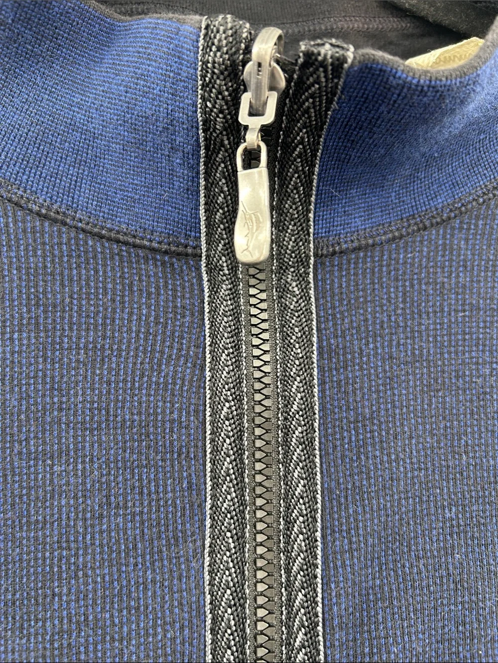 Tommy Bahama Reversible Full Zip Sweater Blue/Black Size XXL